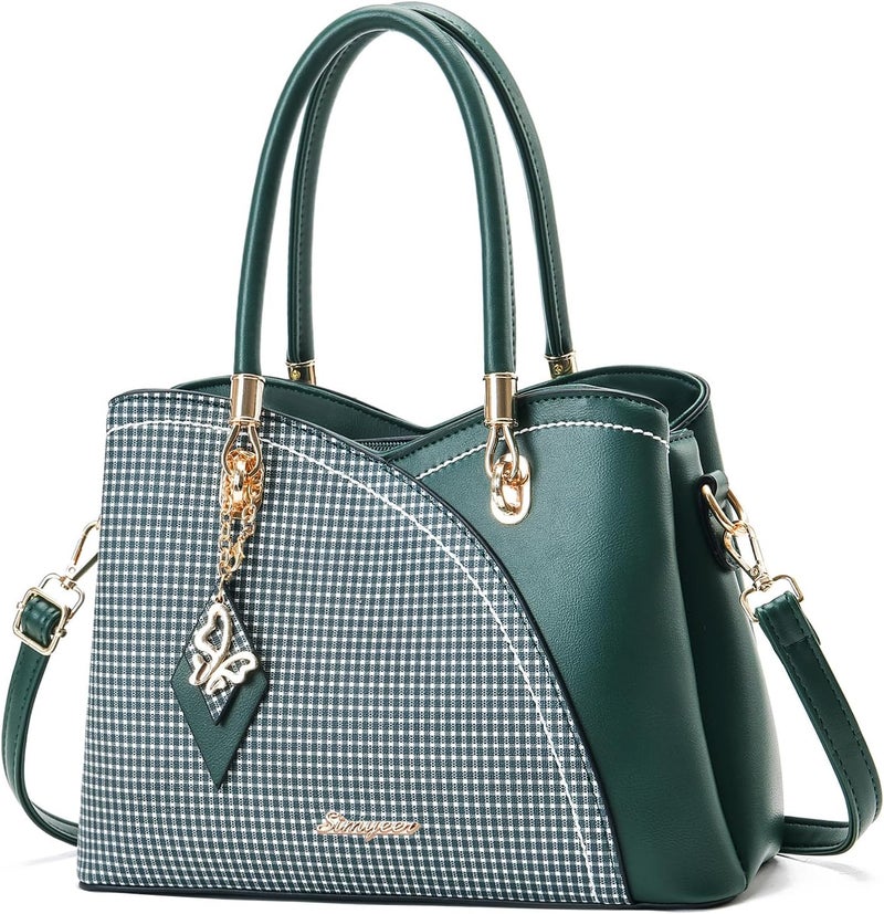 SiMYEER Purses and Handbags Top Handle Satchel Shoulder Bags Messenger Tote Bag for Ladies - Image 1